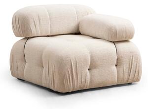 Hanah Home Modul pohovky Bubble bouclé krémový pravý