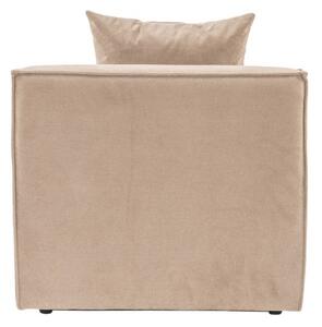 Hanah Home Modul pohovky Sora cappucino stredový