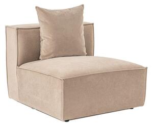 Hanah Home Modul pohovky Sora cappucino stredový
