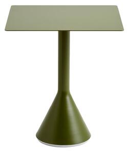 HAY Záhradný stôl Palissade Cone 65x65, Olive