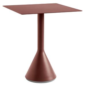 HAY Záhradný stôl Palissade Cone 65x65, Iron Red