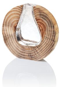 Weltbild Drevená váza Rondo