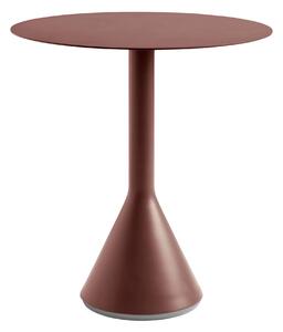 HAY Záhradný stôl Palissade Cone Ø70, Iron Red