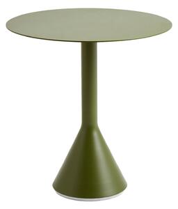 HAY Záhradný stôl Palissade Cone Ø70, Olive