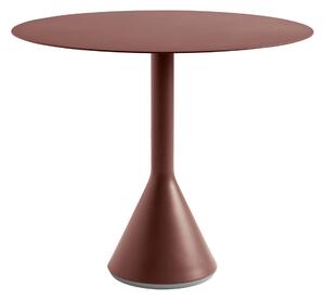 HAY Záhradný stôl Palissade Cone Ø90, Iron Red