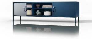 RTV skrinka XL ROSARIA 1700 x 400 x 500, tmavomodrá