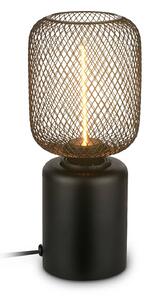 Stolová lampa Rist, čierna, výška 22 cm, kov, Čierna, Obývacia izba / jedáleň, kov, Moderný, Stojacie svietidlo