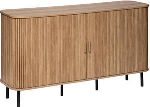 Dvojdverová komoda „Colva“ v dubovom vzhľade, 140 x 80 cm – Atmosphera créateur d'intérieur