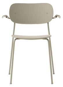 AUDO (MENU) Stolička Co Chair Outdoor s lakťovými opierkami, Olive