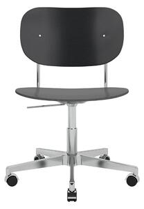 AUDO (MENU) Kancelárska stolička Co Task Chair, Chrome / Black Oak