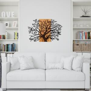Hanah Home Nástenná dekorácia strom I orech/čierna