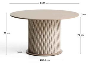 SEDALIS ROUND záhradny stôl 135 cm