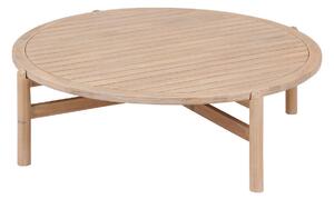Konferenčný stolík z agátového dreva, do záhrady, Ø 120 cm