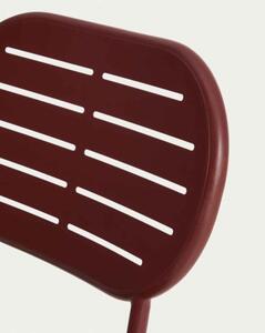 BRAI BURGUNDY záhradná stolička