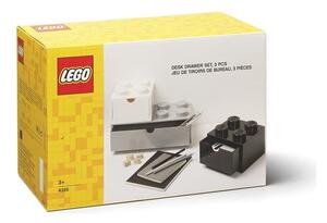 Plastové detské úložné boxy v súprave 3 ks Multi-Pack - LEGO®