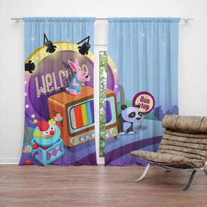 Sablio Záves Bus stop: 2 ks 140x250 cm
