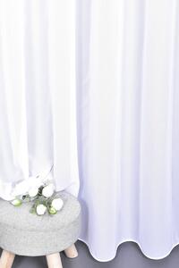 Záclona Mušelín, Elegancia s olovkom, biela 150 cm
