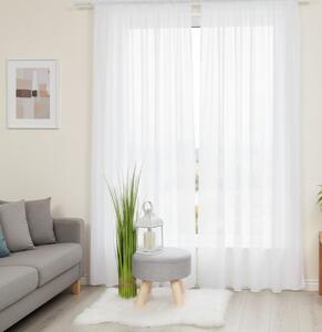 Záclona, Dreher 5001 s olovkom metráž, biela 125 cm