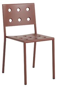 HAY Záhradná jedálenská stolička Balcony Dining Chair, Iron Red