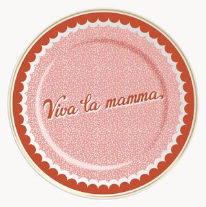 Porcelánový tanier Viva La Mamma