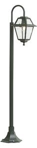 Klasická vonkajšia lampa tmavozelená 135 cm IP44 - Berta