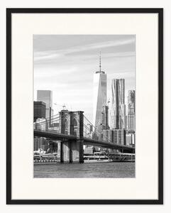Nástenná dekorácia v ráme Brooklin Bridge