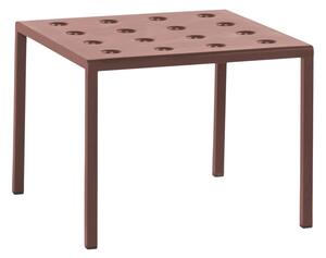 HAY Záhradný stôl Balcony Low Table 50, Iron Red