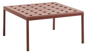 HAY Záhradný stôl Balcony Low Table 75, Iron Red