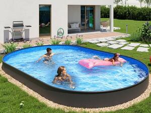 Azuro Ibiza 525 - Antracit - hĺbka 1,20 m