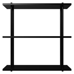 FOGIA Policová zostava Bond, 1x3, Black