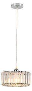 Luster na lankách VETRO 1xE27/60W/230V lesklý chróm