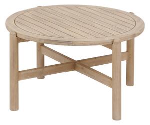 Konferenčný stolík z agátového dreva, do záhrady, Ø 80 cm