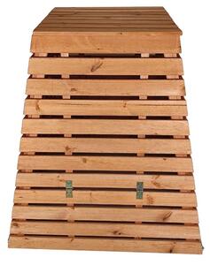Drevený kompostér 1040 L pyramída - česká výroba