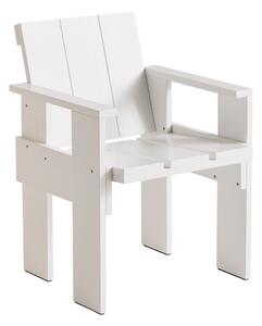 HAY Záhradná stolička Crate Dining Chair, White