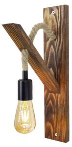 Opviq Nástenná lampa Aplik II hnedá