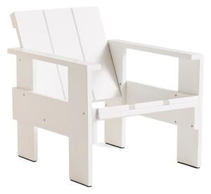 HAY Záhradné kreslo Crate Lounge Chair, White