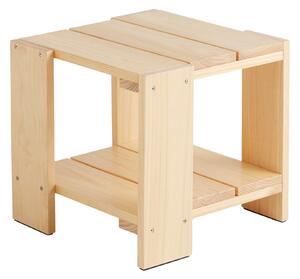 HAY Záhradný stolík Crate Side Table, Pinewood