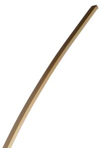 ONLI - LED stojacia lampa NOELIA, 23 W, 230 V, zlatá