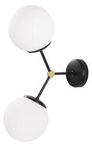 Opviq Nástenná lampa Damar čierna