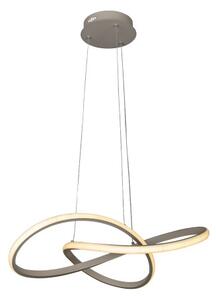 LED Stmievateľný luster na lanku LED/65W/230V 3000-6500K + diaľkové ovládanie