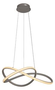Stmievateľný LED luster na lane LED/85W/230V 3000-6500K + diaľkové ovládanie