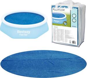 Bestway 58060, Solárny kryt na bazén, Modrá, 361 g, Blistr, 280 mm, 380 mm