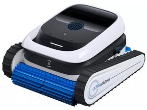 Ecovacs 04.16.1135, Robotický vysávač pre bazén, Bazén, Čierna, Biela, Spodok, Múr, Nadzemný bazén/zapustený bazén, 180 µm