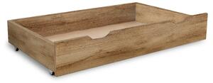 Úložný box pod posteľ 98 cm, dub artisan