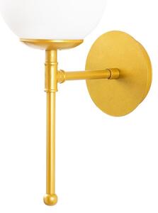 Opviq Nástenná lampa Mudoni zlatá