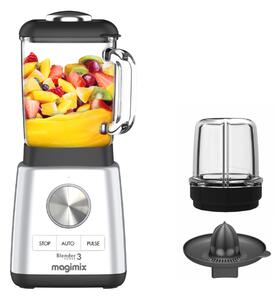Magimix | ELM 11641 Mixér Power Blender 3 | matný chróm