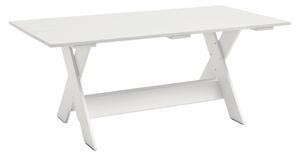 HAY Záhradný stôl Crate Dining Table, White