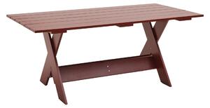 HAY Záhradný stôl Crate Dining Table, Iron Red