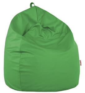Sedací vak SAKO zelený ekokoža