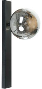Zuma Line 1218 - Nástenné svietidlo SERENITY 1xG9/8W/230V čierna/dymová čierna